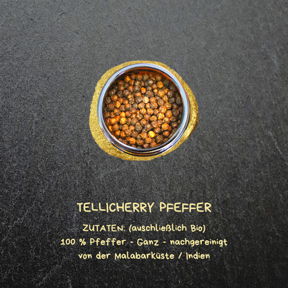 Tellicherry - Pfeffer - ganz